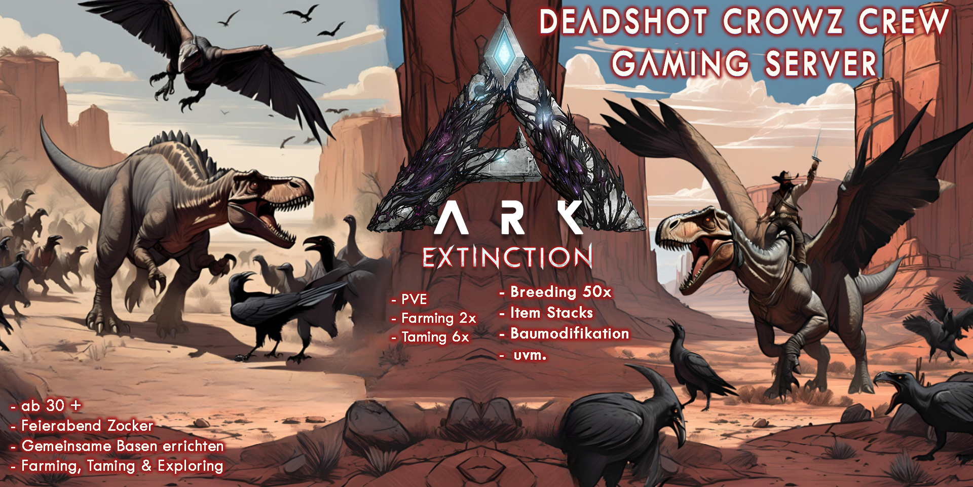 ARK Ascended – Extinction Release! Neuer server